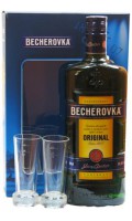 Becherovka + 2 kieliszki