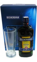 Becherovka+ szklanka