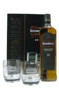 Bushmills 10yo + dwie szklanki