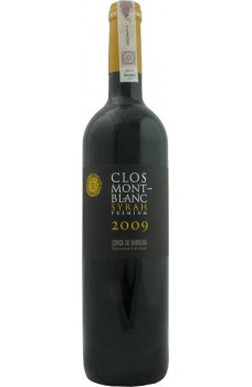 Wino Clos Montblanc Syrah czerwone wytrawne