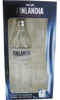 Wódka Finlandia + dwa kieliszki