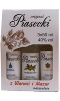 Wódka Piasecki zestaw 3x50ml Forest Honey Original