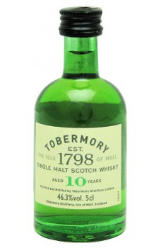 Whisky Tobermory 10yo miniaturka