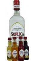 Wódka Soplica + 4 miniaturki